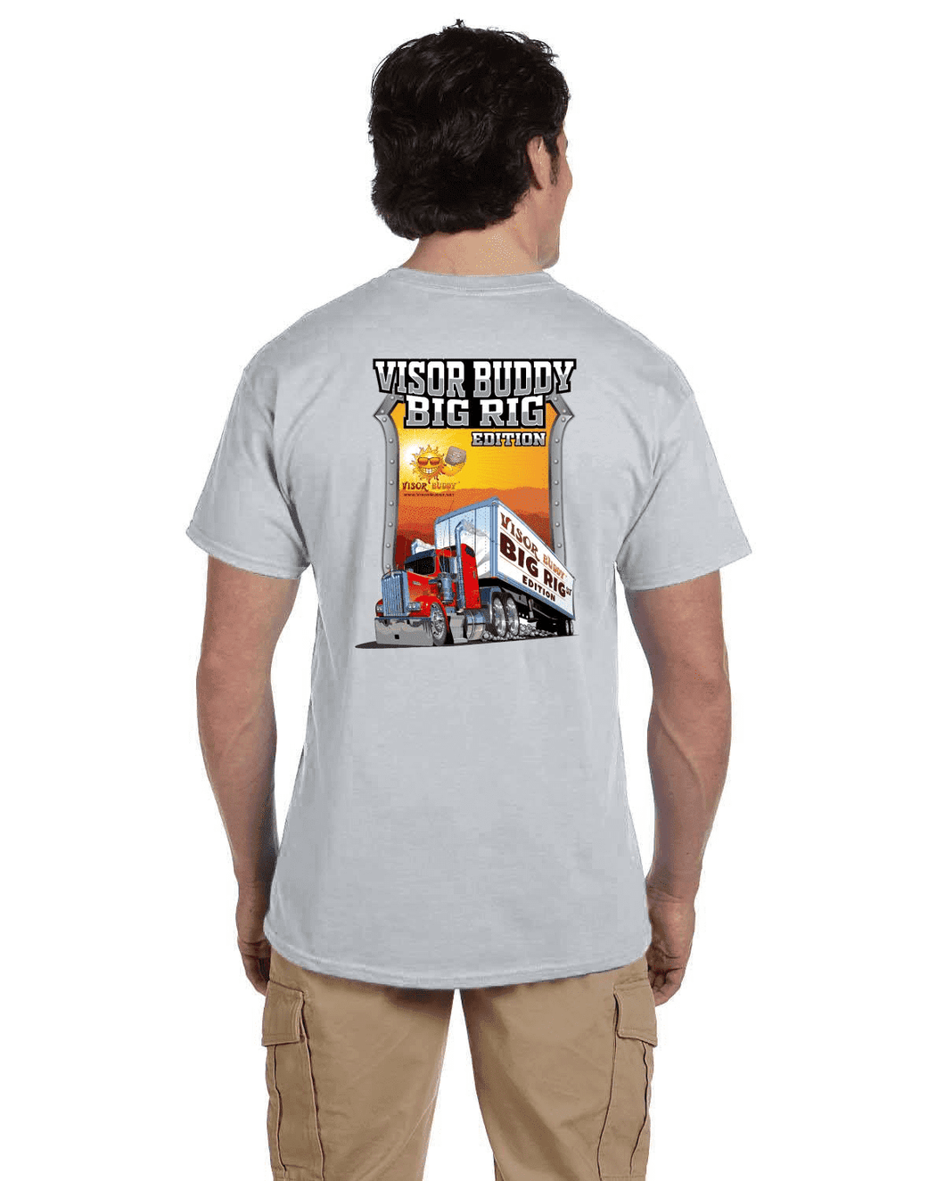 Big Rig T-Shirt - 100% Cotton - Fruit of the Loom with many colors to choose from. Visor Buddy