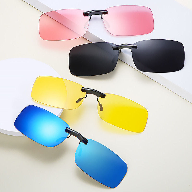 19.5 Visor Buddy Clippy(SMALL)! Polarized Clip-on Sunglasses (Basic Clip)