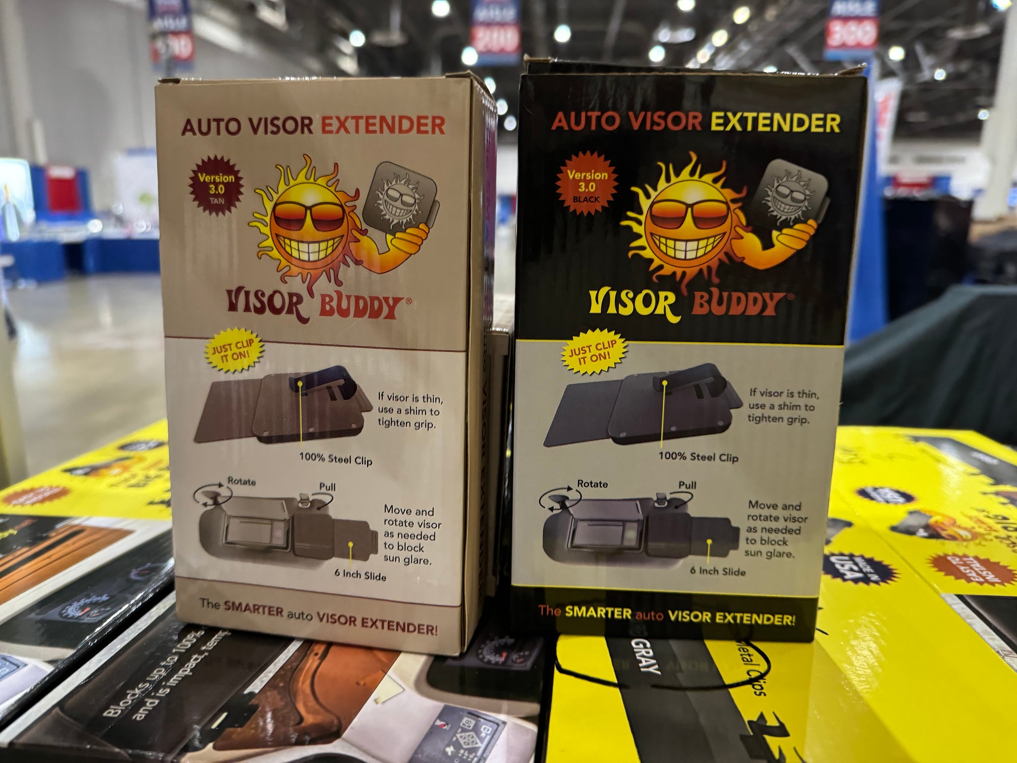 Meet Visor Buddy: The Ultimate Sun Visor Extender for Your Car
Visor Buddy is a simple, effective car accessory that clips onto your existing sun visor to plug those annoying gaps where sunlight sneaks in.