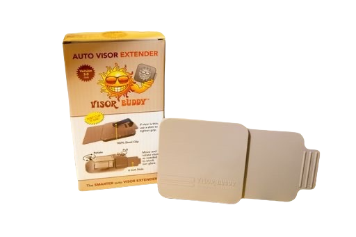 Meet Visor Buddy: The Ultimate Sun Visor Extender for Your Car
Visor Buddy is a simple, effective car accessory that clips onto your existing sun visor to plug those annoying gaps where sunlight sneaks in.