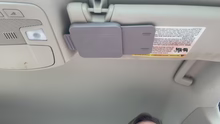 Load image into Gallery viewer, Visor Buddy Original Edition Version 3.0 - Clip-On Extension for Windshield Sun Visor - Plugs Two Specific Gaps Encountered by Driver’s When Driving into the Sun. Visor Extender.
