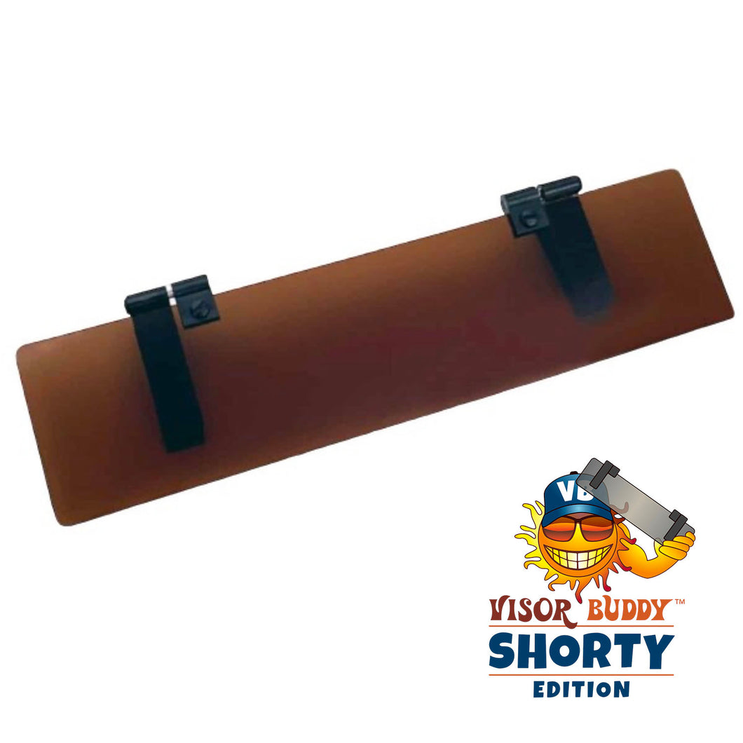 10. Visor Buddy 14” Shorty (polarized sun protection beneath the visor) - Copper Edition